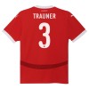 Camiseta de fútbol Austria Gernot Trauner 3 Primera Equipación Euro 2024 - Hombre